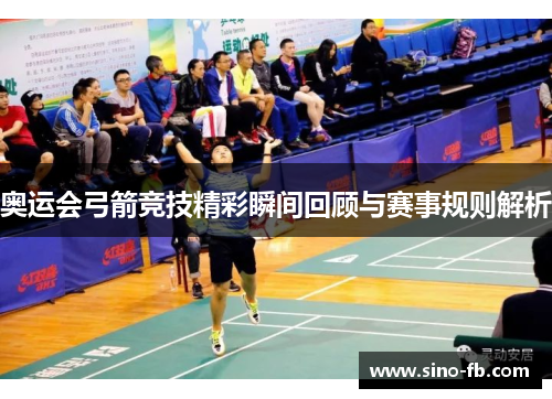 奥运会弓箭竞技精彩瞬间回顾与赛事规则解析