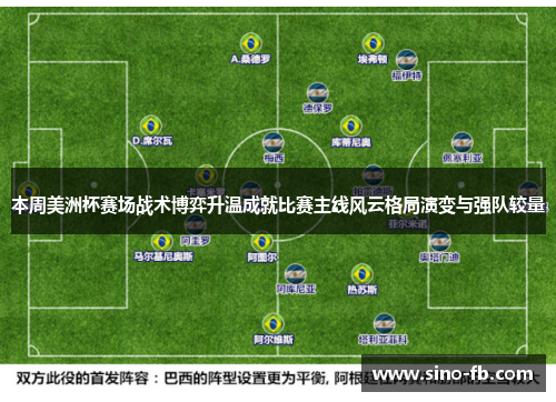 本周美洲杯赛场战术博弈升温成就比赛主线风云格局演变与强队较量